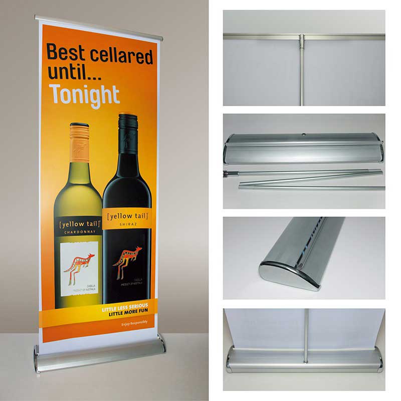 宽底豪华型易拉宝