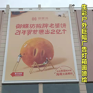 深圳生彩喷绘公司户外巨幅灯箱喷绘全场景解决方案